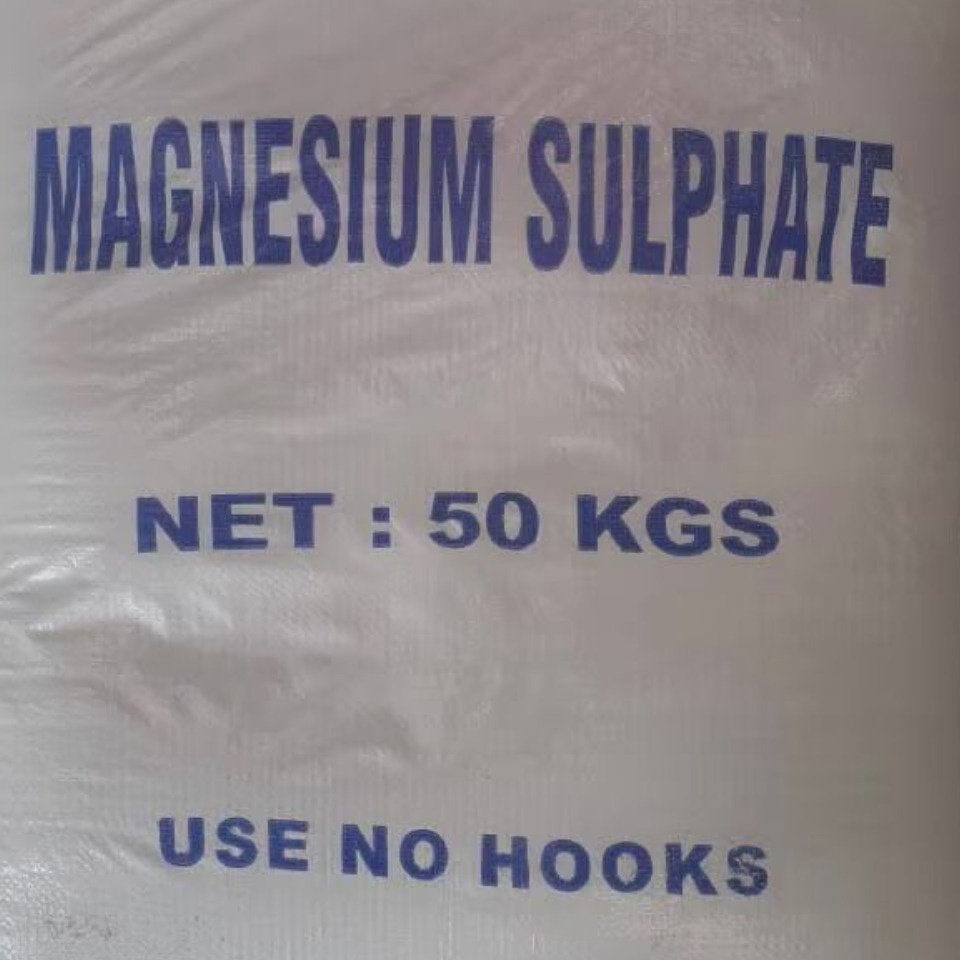 Magnesium Sulphate 50 kg sack label, Kamdhenu Industries Ankleshwar